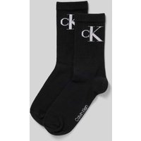 Calvin Klein Jeans Socken mit Label-Print im 2er-Pack in Black, Größe 35-38 Calvin Klein Jeans Socken mit Label-Print im 2er-Pack in Black, Größe 35-38 von Calvin Klein Jeans