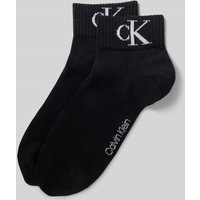 Calvin Klein Jeans Socken mit Label-Print im 2er-Pack in Black, Größe 39-42 Calvin Klein Jeans Socken mit Label-Print im 2er-Pack in Black, Größe 39-42 von Calvin Klein Jeans