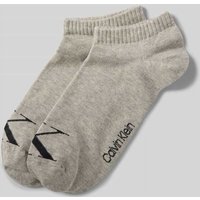 Calvin Klein Jeans Socken mit Label-Print im 2er-Pack in Mittelgrau Melange, Größe 39-42 Calvin Klein Jeans Socken mit Label-Print im 2er-Pack in Mittelgrau Melange, Größe 39-42 von Calvin Klein Jeans