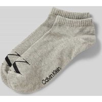 Calvin Klein Jeans Socken mit Label-Schriftzug im 2er-Pack in Hellgrau Melange, Größe 39-42 Calvin Klein Jeans Socken mit Label-Schriftzug im 2er-Pack in Hellgrau Melange, Größe 39-42 von Calvin Klein Jeans