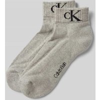Calvin Klein Jeans Socken mit Logo-Stitching im 2er-Pack in Hellgrau, Größe 39-42 Calvin Klein Jeans Socken mit Logo-Stitching im 2er-Pack in Hellgrau, Größe 39-42 von Calvin Klein Jeans