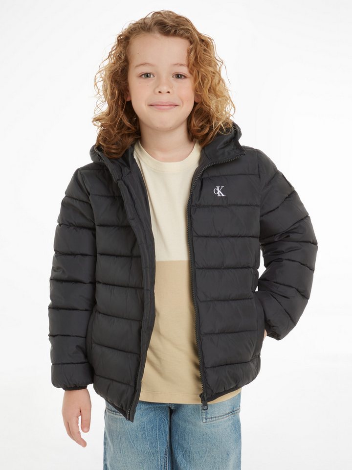 Calvin Klein Jeans Steppjacke INST. LOGO LIGHT PADDED JACKET für Kinder bis 16 Jahre von Calvin Klein Jeans