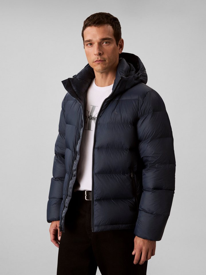 Calvin Klein Jeans Steppmantel LS NYLN ZP OFF HD DW Mit Rundhalsausschnitt von Calvin Klein Jeans