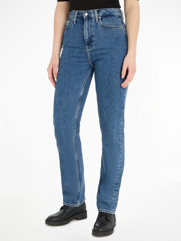 Calvin Klein Jeans Straight-Jeans HIGH RISE STRAIGHT im 5-Pocket-Style von Calvin Klein Jeans