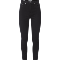 Calvin Klein Jeans Super Skinny Fit High Rise Jeans mit Stretch-Anteil in Black, Größe 25 von Calvin Klein Jeans