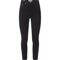 Calvin Klein Jeans Super Skinny Fit High Rise Jeans mit Stretch-Anteil in Black, Größe 27 von Calvin Klein Jeans