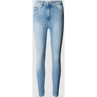 Calvin Klein Jeans Super Skinny Fit Jeans mit Label-Patch in Jeansblau, Größe 29 von Calvin Klein Jeans