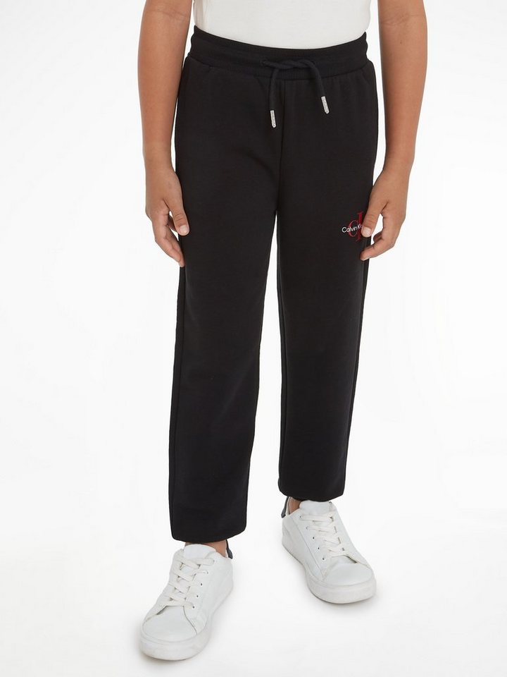 Calvin Klein Jeans Sweathose MONOGRAM LOGO SWEATPANTS für Kinder bis 16 Jahre von Calvin Klein Jeans