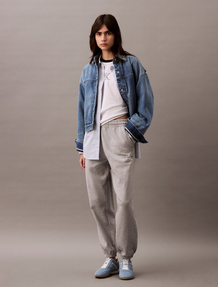 Calvin Klein Jeans Sweathose MONOLOGO FRENCH TERRY JOGGER von Calvin Klein Jeans