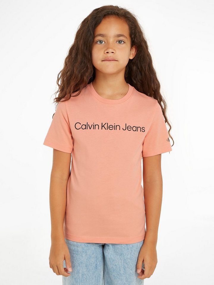 Calvin Klein Jeans Sweatshirt INST. LOGO SS T-SHIRT für Kinder bis 16 Jahre von Calvin Klein Jeans