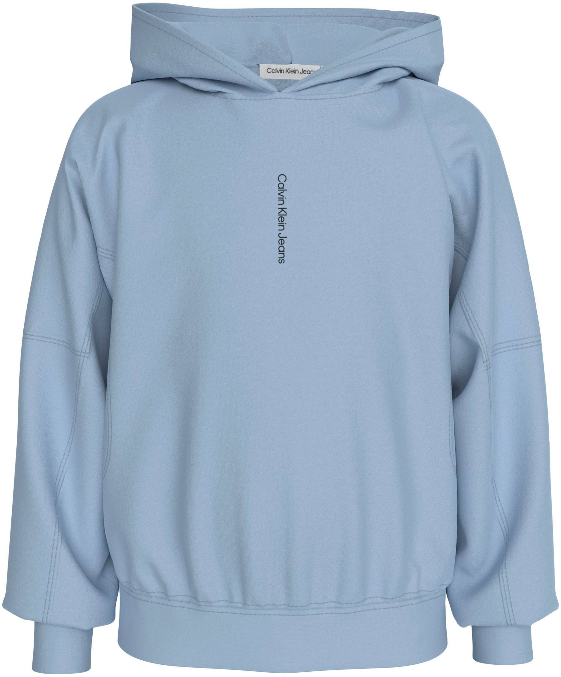 Calvin Klein Jeans Sweatshirt "MINIMALISTIC LOGO FLEECE HOODIE", für Kinder bis 16 Jahre von Calvin Klein Jeans