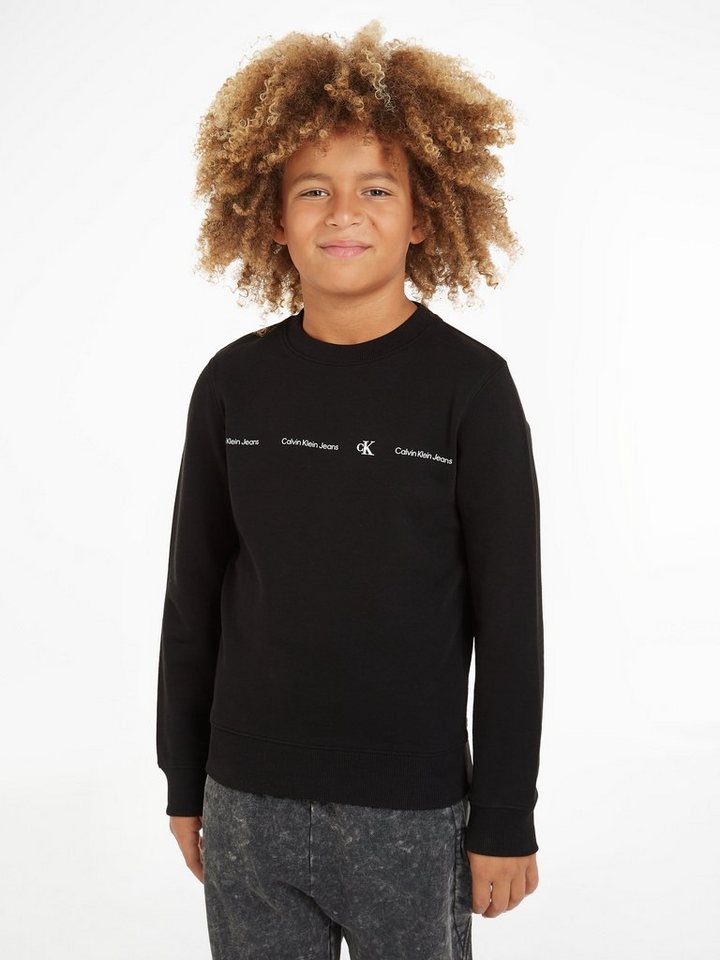 Calvin Klein Jeans Sweatshirt MINIMALISTIC REG. CN Kinder bis 16 Jahre von Calvin Klein Jeans