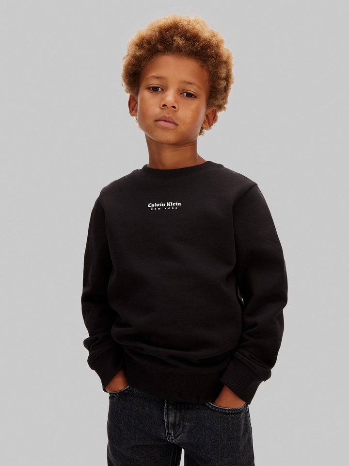 Calvin Klein Jeans Sweatshirt Regular fit, für Kinder bi 16 Jahre von Calvin Klein Jeans