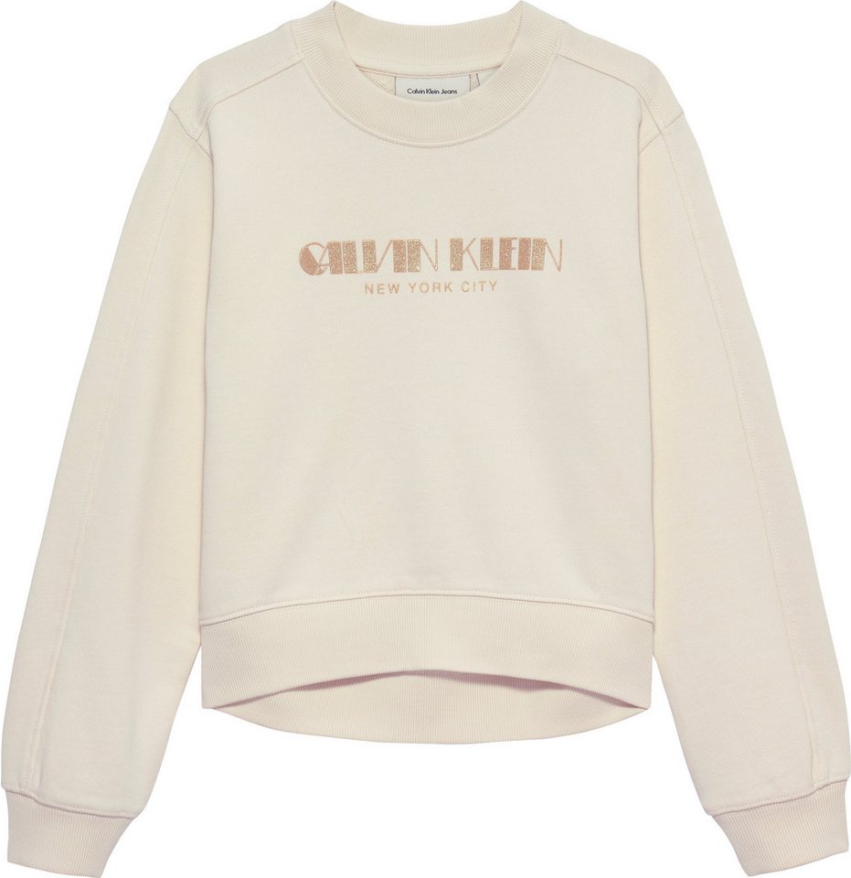 Calvin Klein Jeans Sweatshirt Regular fit, für Kinder bis 16 Jahre von Calvin Klein Jeans