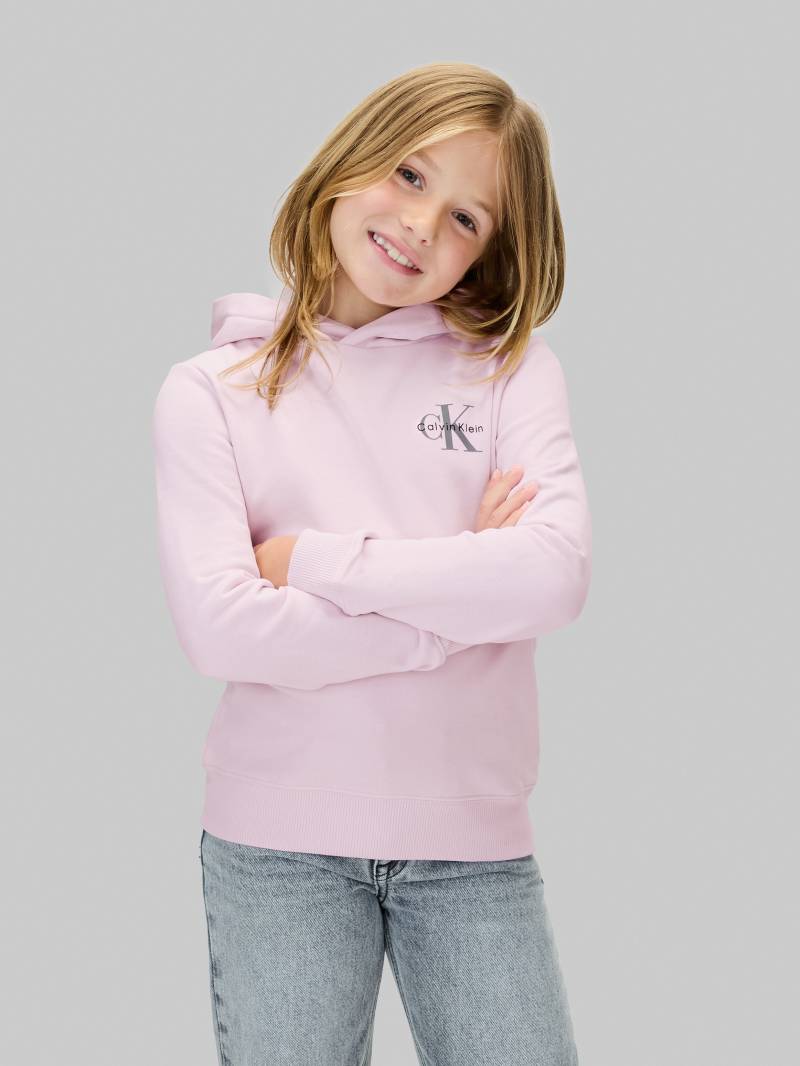 Calvin Klein Jeans Sweatshirt "SMALL MONOGRAM HOODIE", für Kinder bis 16 Jahre, mit Kapuze von Calvin Klein Jeans