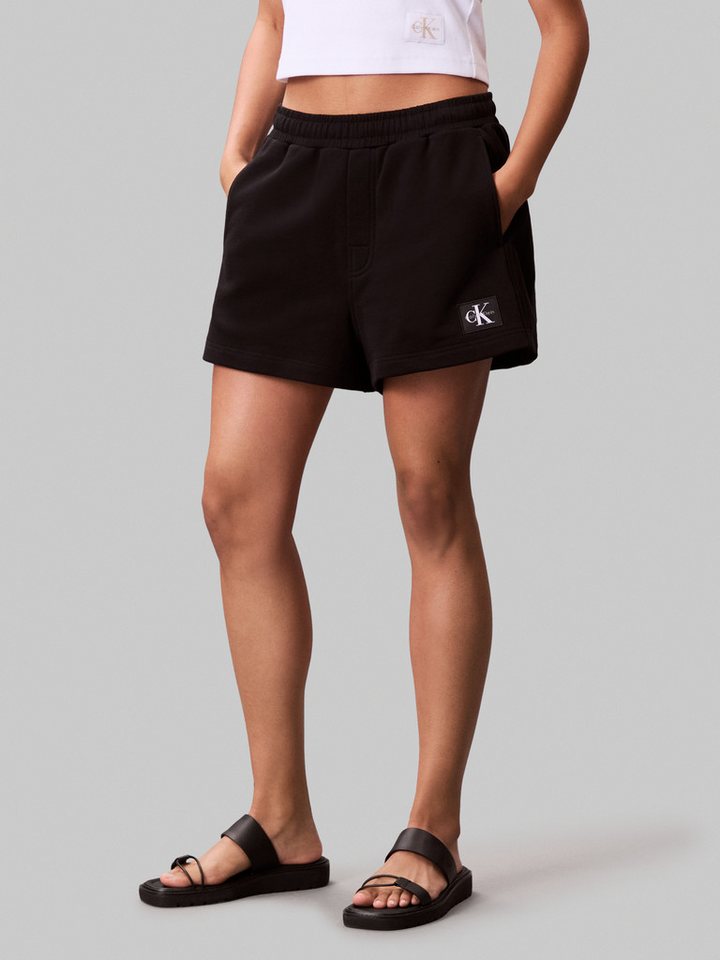 Calvin Klein Jeans Sweatshorts A - FRNCH TRRY BDG L Mit elastischem Bund von Calvin Klein Jeans