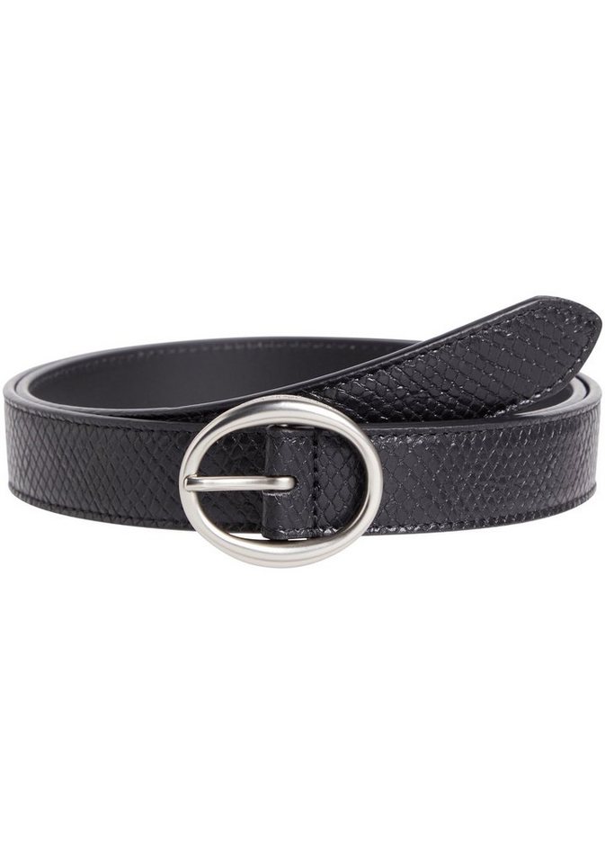 Calvin Klein Jeans Synthetikgürtel CLASSIC ROUND LTHR BELT 25MM SN von Calvin Klein Jeans