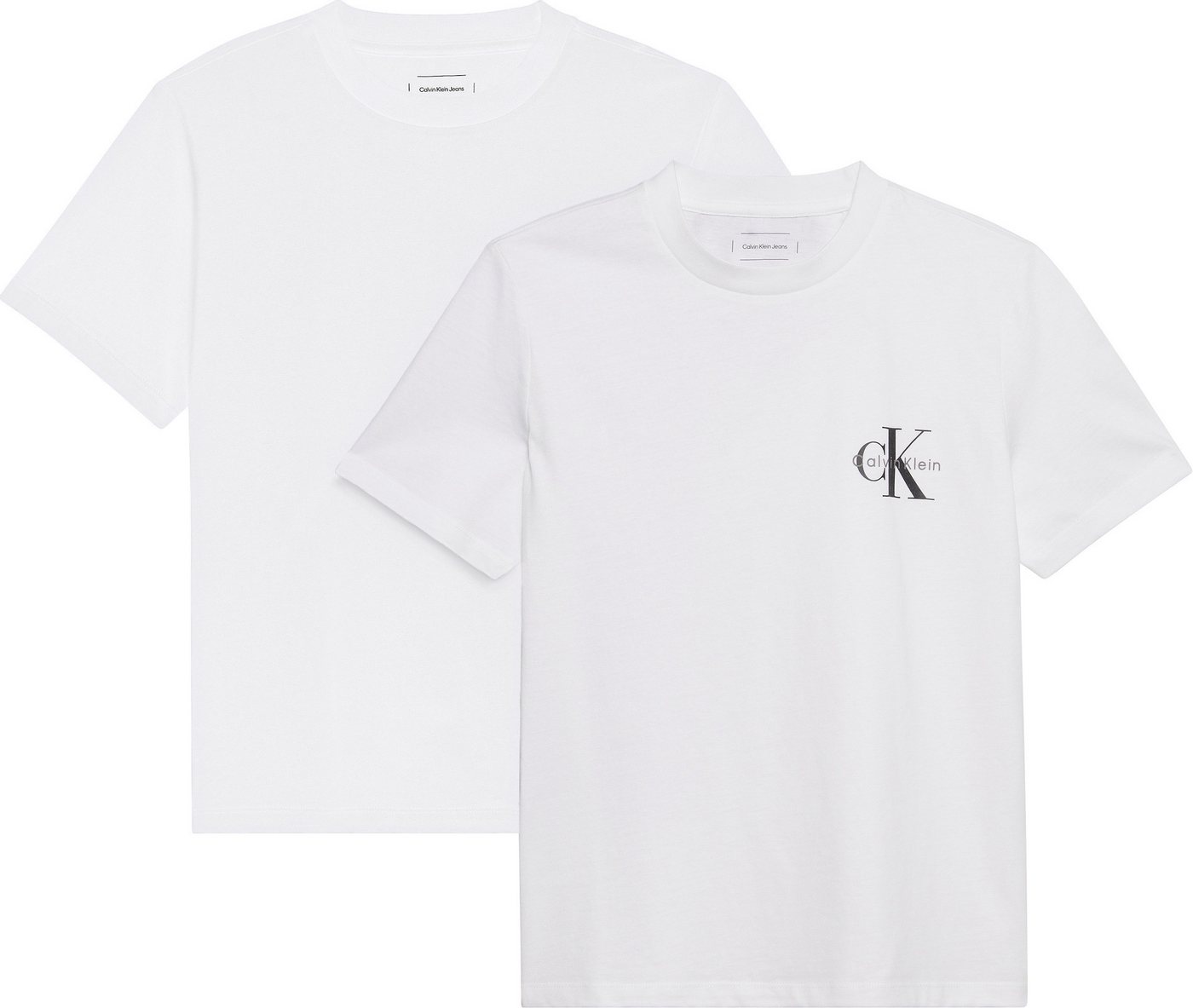 Calvin Klein Jeans T-Shirt (Packung, 2-tlg., 2er-Pack) Mit Rundhalsausschnitt von Calvin Klein Jeans