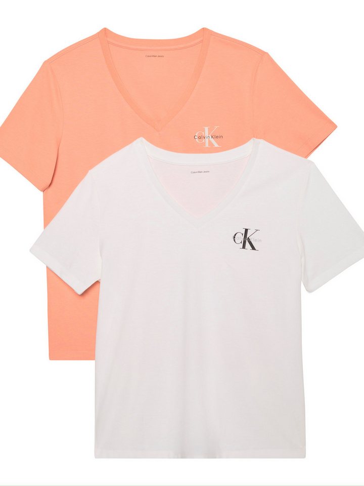 Calvin Klein Jeans T-Shirt (Packung, 2-tlg., 2er-Pack) Mit V-Ausschnitt von Calvin Klein Jeans