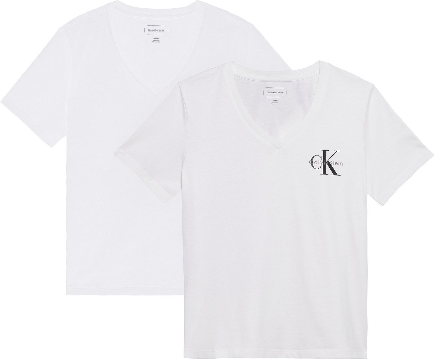 Calvin Klein Jeans T-Shirt (Packung, 2-tlg., 2er-Pack) Mit V-Ausschnitt von Calvin Klein Jeans