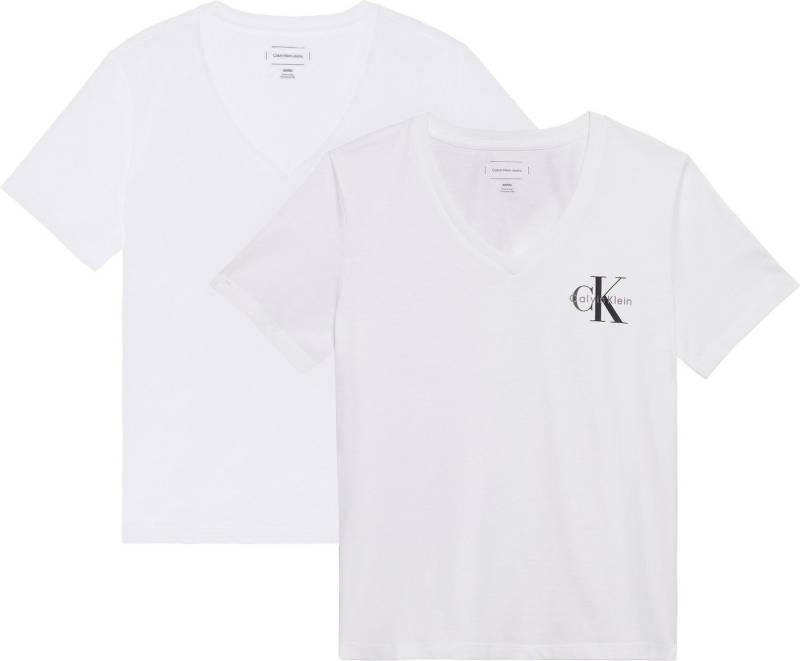 Calvin Klein Jeans T-Shirt (Packung, 2-tlg., 2er-Pack) Mit V-Ausschnitt von Calvin Klein Jeans