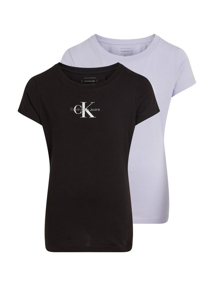 Calvin Klein Jeans T-Shirt 2-PACK SLIM MONOLOGO T-SHIRT (Packung, 2-tlg., 2er-Pack) mit Logodruck von Calvin Klein Jeans