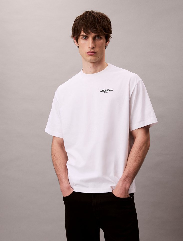 Calvin Klein Jeans T-Shirt LOGO BACK PRINT T-SHIRT Mit Rundhalsausschnitt, regular fit von Calvin Klein Jeans