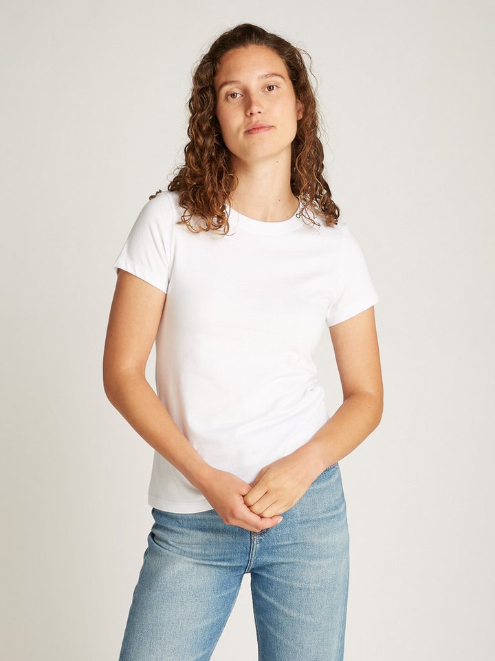 Calvin Klein Jeans T-Shirt LOGO ELASTIC T-SHIRT mit Logostickerei von Calvin Klein Jeans