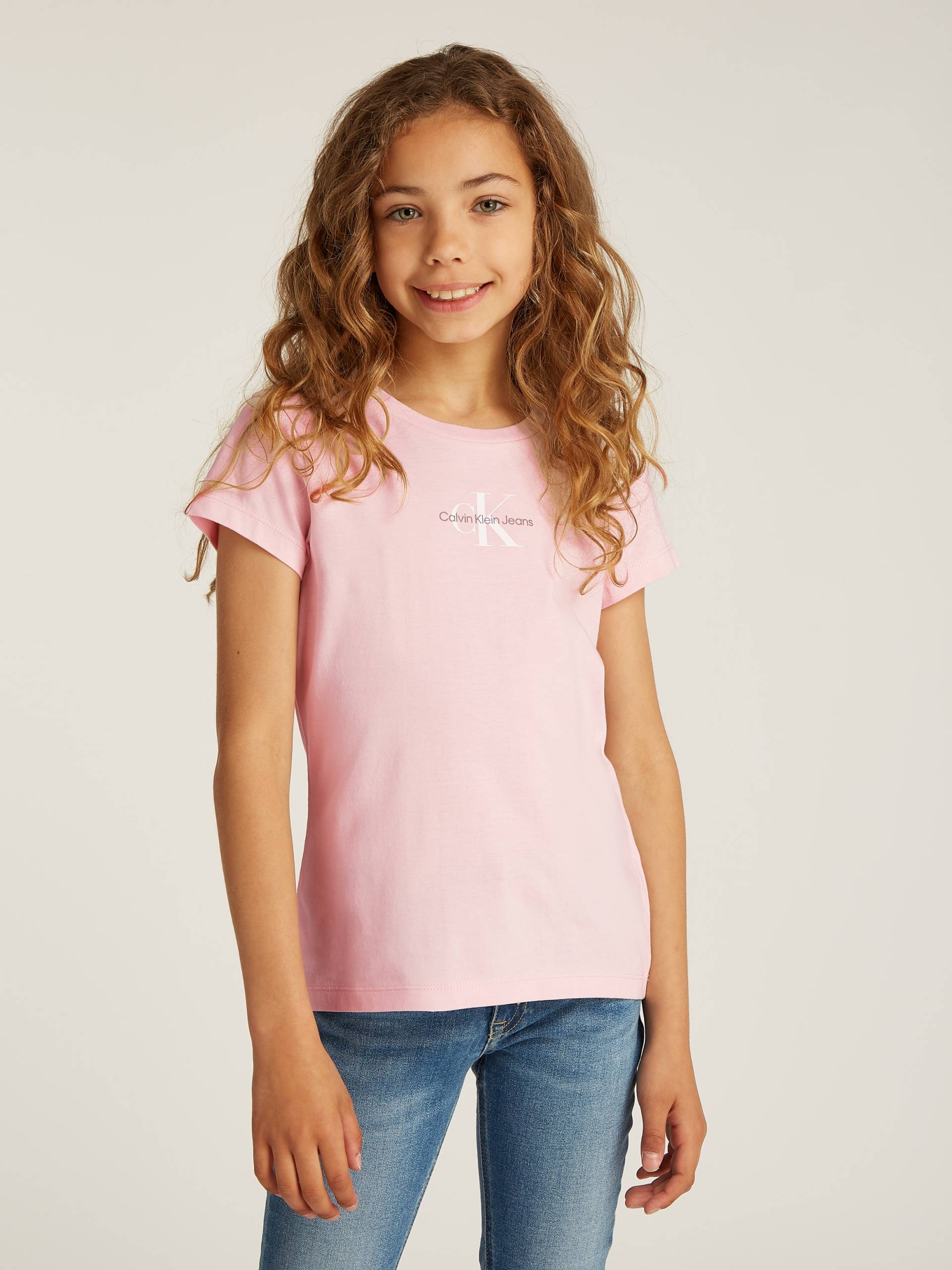 Calvin Klein Jeans T-Shirt "MICRO MONOGRAM TOP", für Kinder bis 16 Jahre von Calvin Klein Jeans