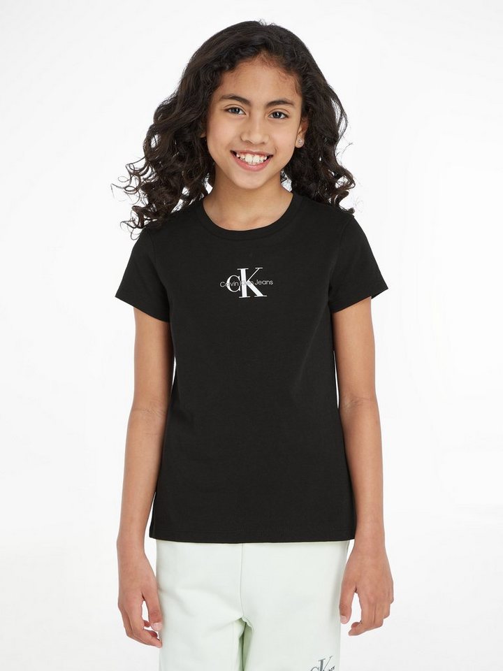 Calvin Klein Jeans T-Shirt MICRO MONOGRAM TOP für Kinder bis 16 Jahre von Calvin Klein Jeans