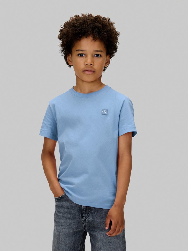 Calvin Klein Jeans T-Shirt MONOGRAM MINI BADGE T-SHIRT für Kinder bis 16 Jahre von Calvin Klein Jeans