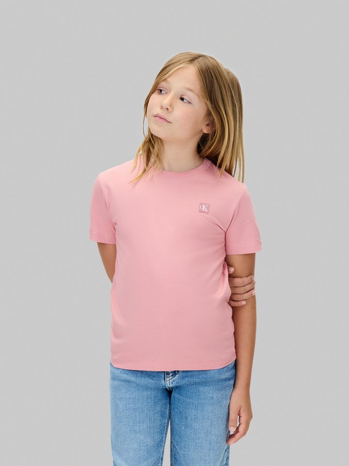 Calvin Klein Jeans T-Shirt MONOGRAM MINI BADGE T-SHIRT für Kinder bis 16 Jahre von Calvin Klein Jeans