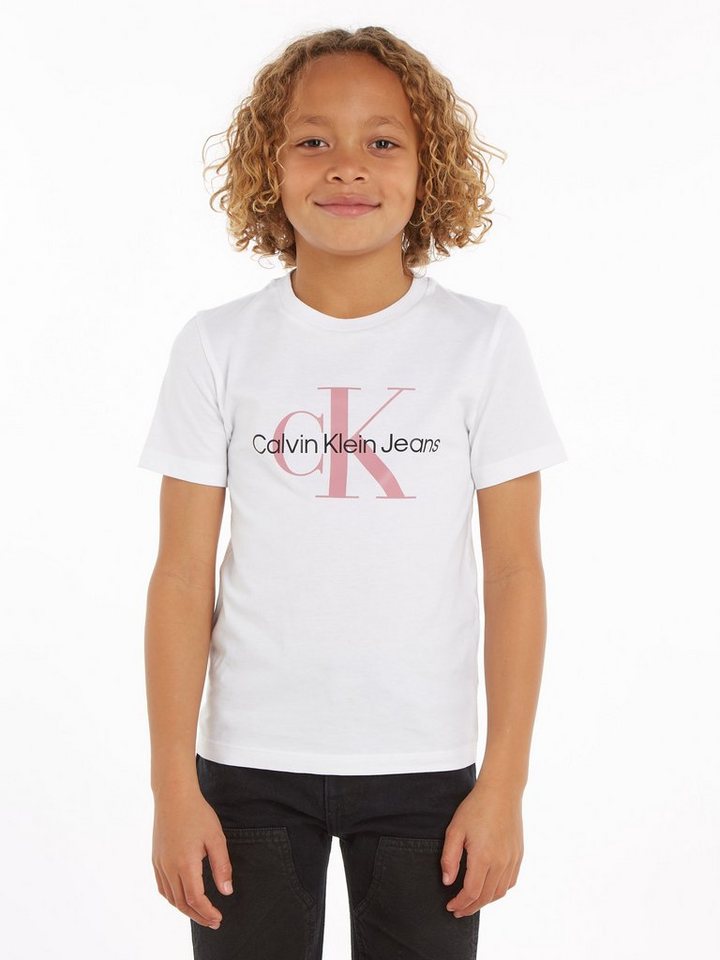 Calvin Klein Jeans T-Shirt CK MONOGRAM SS T-SHIRT für Kinder bis 16 Jahre von Calvin Klein Jeans