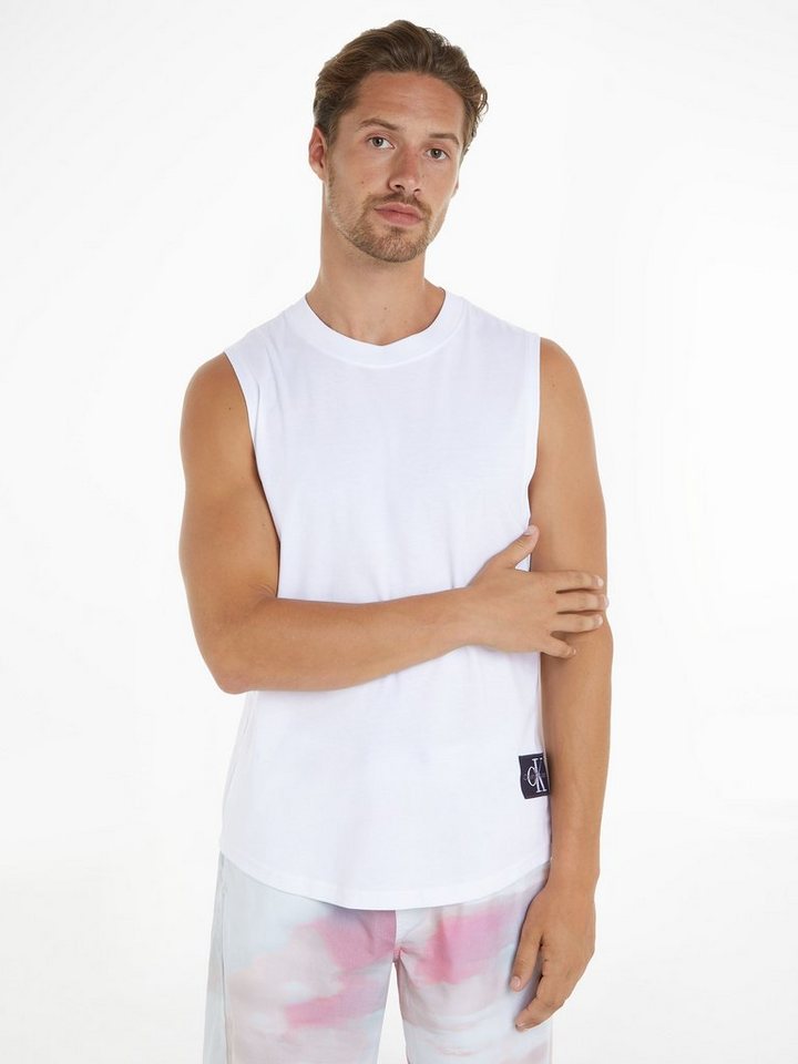 Calvin Klein Jeans T-Shirt MONOLOGO BADGE TANK mit Logopatch von Calvin Klein Jeans