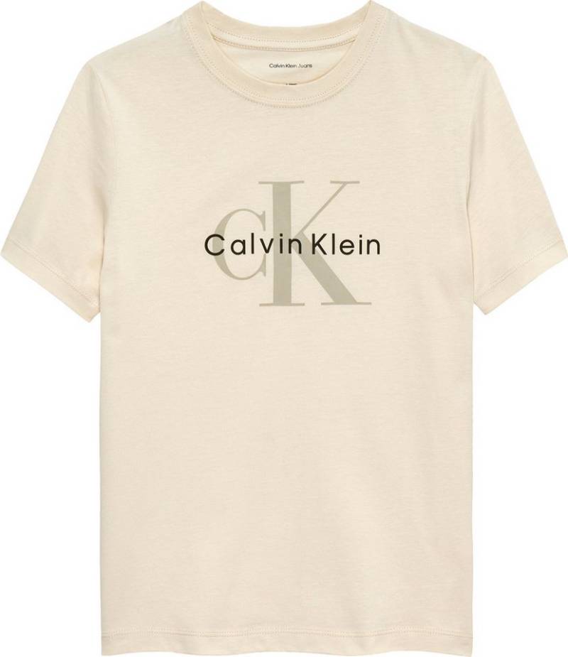 Calvin Klein Jeans T-Shirt für Kinder bis 16 Jahre, regular fit, Rundhalsausschnitt von Calvin Klein Jeans