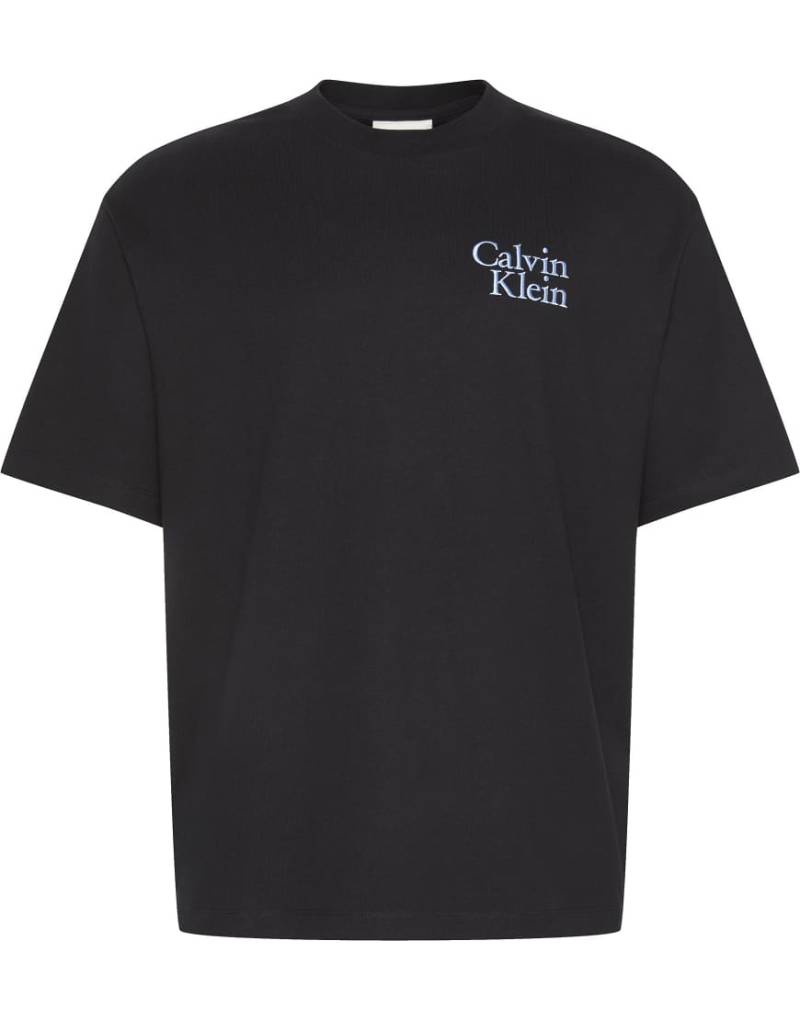 Calvin Klein Jeans - T-Shirt in Schwarz mit Logo auf der Brust von Calvin Klein Jeans