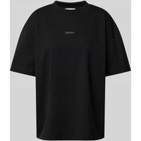 Calvin Klein Jeans T-Shirt mit Label-Detail in Black, Größe XS Calvin Klein Jeans T-Shirt mit Label-Detail in Black, Größe XS von Calvin Klein Jeans