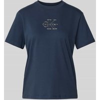 Calvin Klein Jeans T-Shirt mit Label-Print in Anthrazit, Größe XL von Calvin Klein Jeans