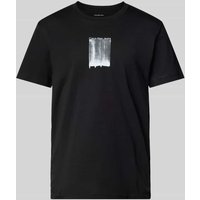 Calvin Klein Jeans T-Shirt mit Label-Print in Black, Größe M von Calvin Klein Jeans