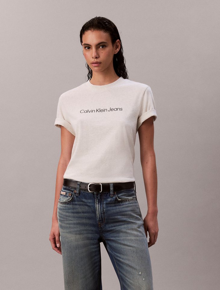Calvin Klein Jeans T-Shirt mit Logoschriftzug von Calvin Klein Jeans