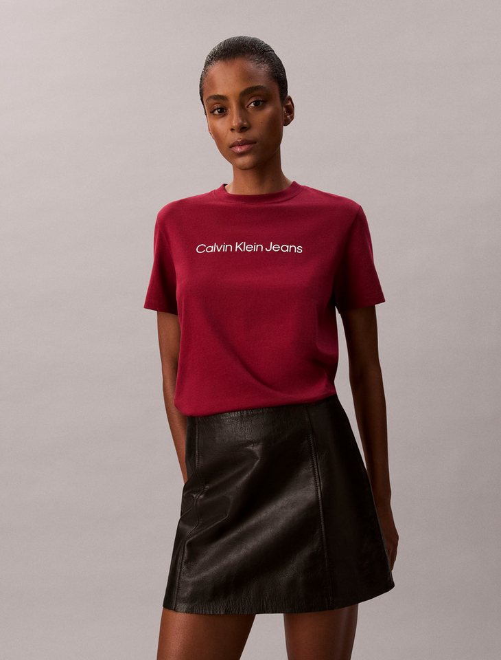 Calvin Klein Jeans T-Shirt mit Logoschriftzug von Calvin Klein Jeans