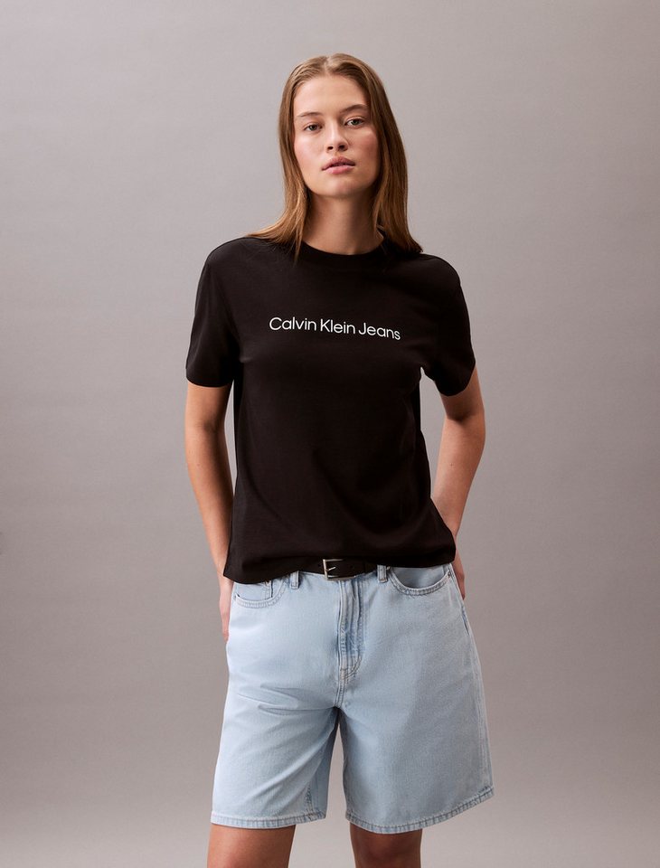 Calvin Klein Jeans T-Shirt mit Logoschriftzug von Calvin Klein Jeans