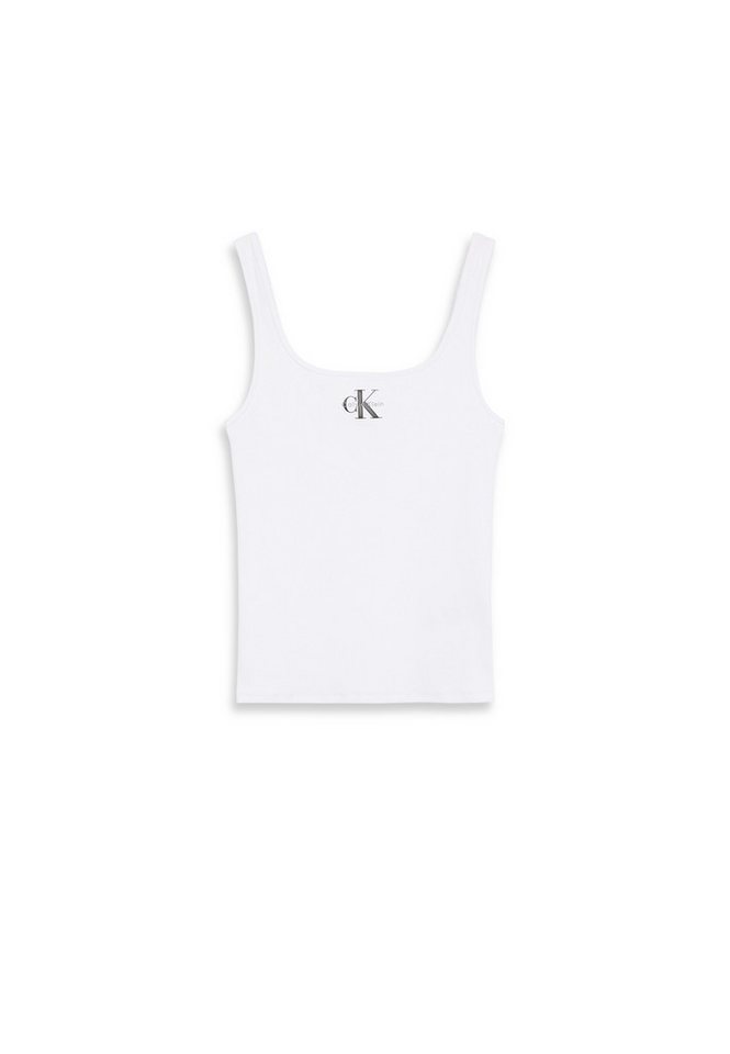 Calvin Klein Jeans Tanktop MONOGRAM SCOOP NK RIB TANK TOP Mit Rundhalsausschnitt, regular fit Calvin Klein Jeans Tanktop MONOGRAM SCOOP NK RIB TANK TOP Mit Rundhalsausschnitt, regular fit von Calvin Klein Jeans