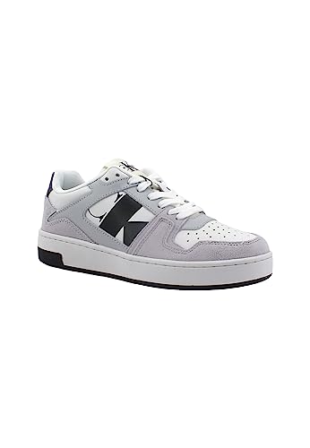 Calvin Klein Jeans Turnschuhe Basketball Cupsole, 0k6 Helles Weiß Auster Mushroom Purple, 40 EU von Calvin Klein