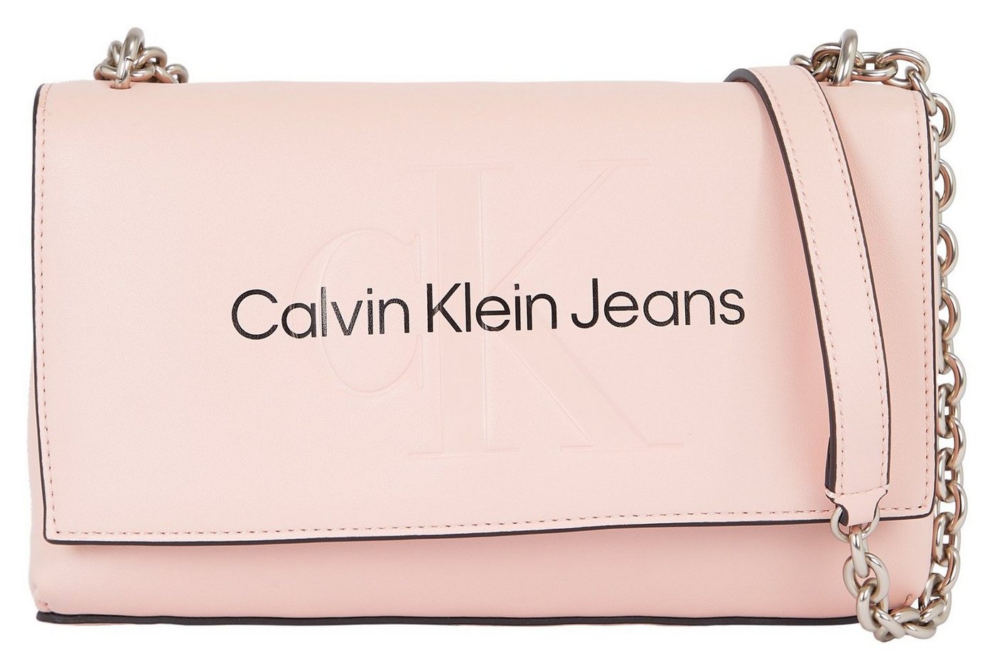 Calvin Klein Jeans Umhängetasche SCULPTED EW FLAP CONV25 MONO, mit großflächigem Markenlogo Handtasche Damen Tasche Damen von Calvin Klein Jeans