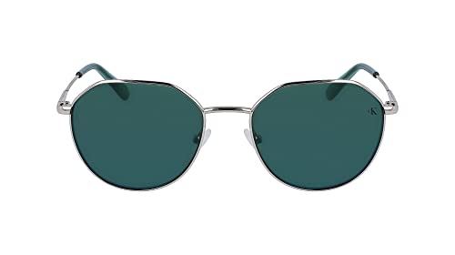 Calvin Klein Jeans Unisex CKJ23201S Sunglasses, Silver, Einheitsgröße von Calvin Klein Jeans