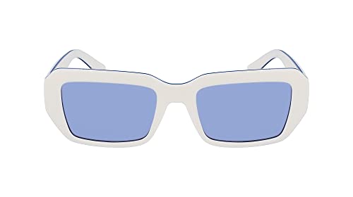 Calvin Klein Jeans Unisex CKJ23602S Sunglasses, White, Einheitsgröße von Calvin Klein Jeans