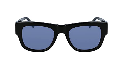 Calvin Klein Jeans Unisex CKJ22637S Sunglasses, 001 Black, 52 von Calvin Klein Jeans