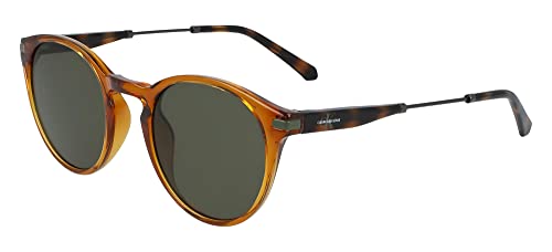 Calvin Klein Jeans Unisex Erwachsene CKJ20705S Sunglasses, Crystal Honey, Einheitsgröße von Calvin Klein