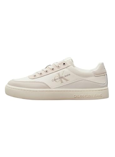 Calvin Klein Jeans Women CLASSIC CUPSOLE LOW LACE LTH ML, Eggshell/Creamy White/Whisper Pink, 40 EU von Calvin Klein Jeans